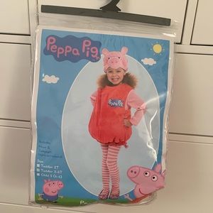 Peppa pig toddler Halloween costume dress up